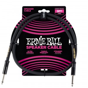 Ernie Ball 6071 Speaker Cable - 3' Straight / Straight